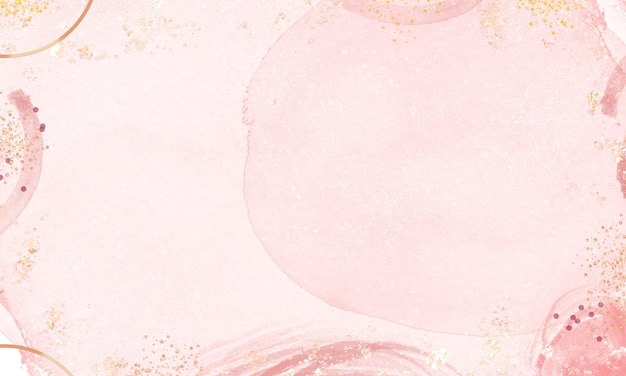 PSD pink background aquarelle