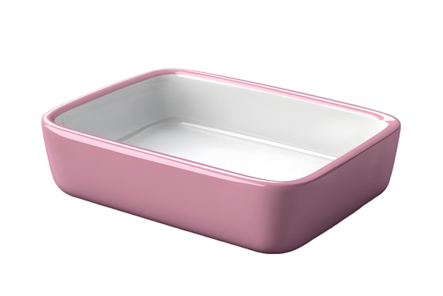 Pink Ceramic Baking Dish