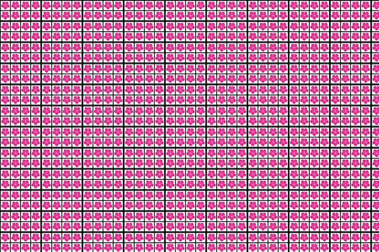 PSD pink pattrn for any dress