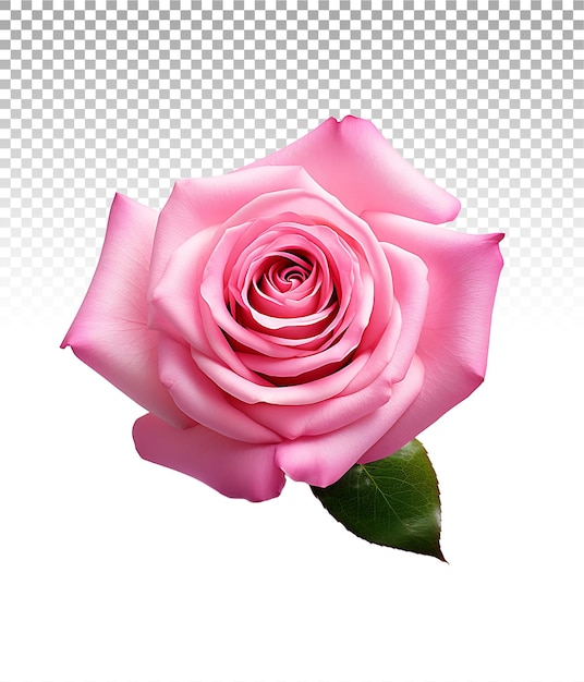 PSD pink rose in png keine ablenkungen