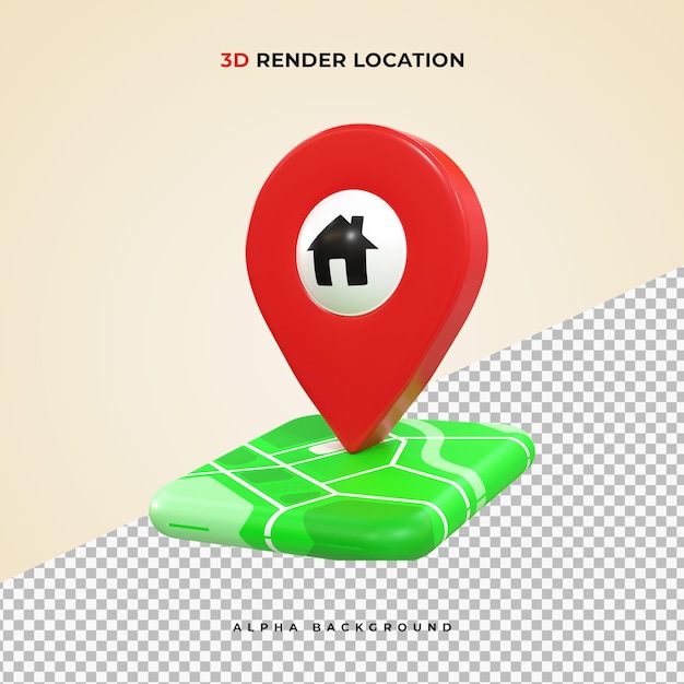 Pino de mapa 3d realista vermelho ponteiro de marcadores de gps ponteiro de localização ícone