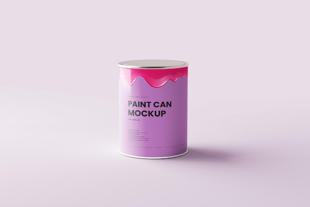 Pint kann mockup