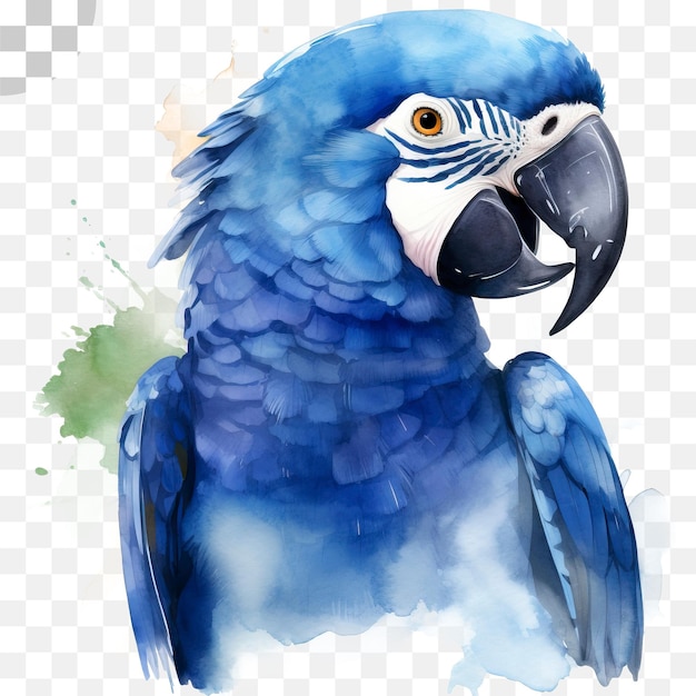 Una pintura de acuarela de un loro, acuarela, hd png descargar