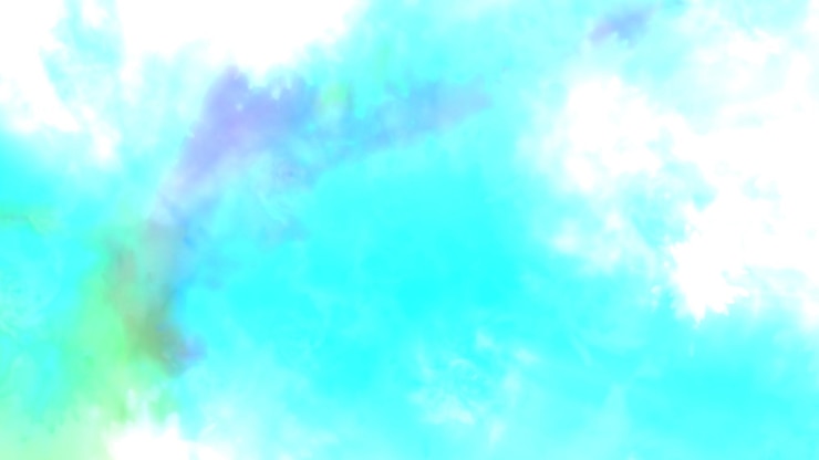 PSD una pintura de un cielo azul con nubes y un cielo azul