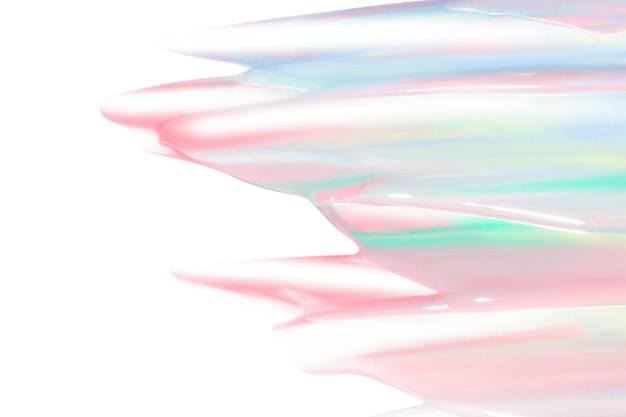 Pintura manchada en colores pastel de diferentes tonalidades Sobre un fondo blanco Png