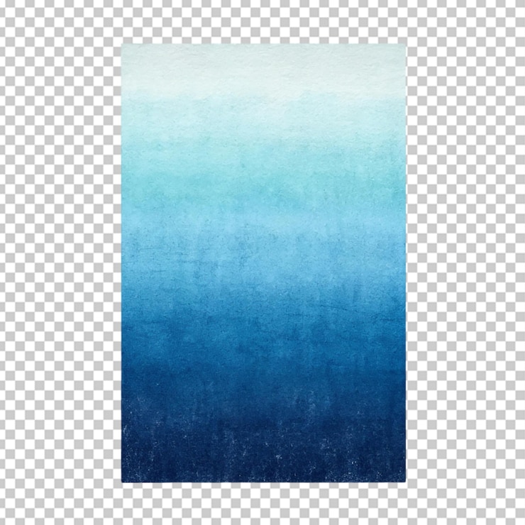 PSD una pintura del océano con el océano y el océano en el fondo