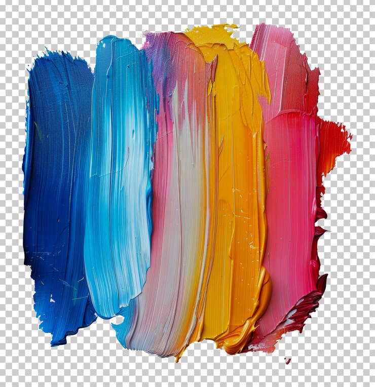 PSD pinturas multicolores