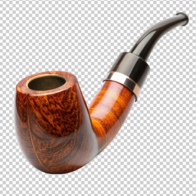 PSD pipe de tabac sur fond transparent