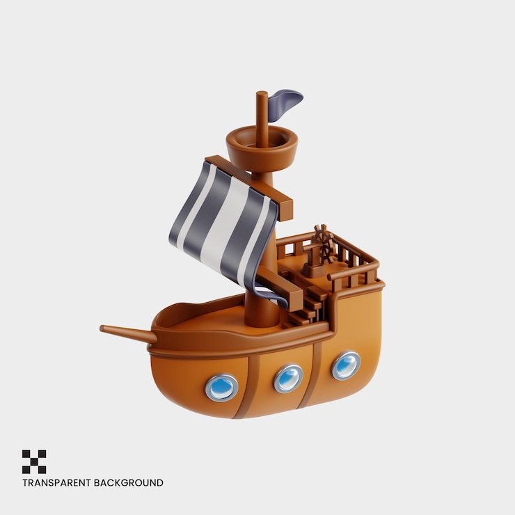 PSD pirata con la fascia sull'occhio e il cappello