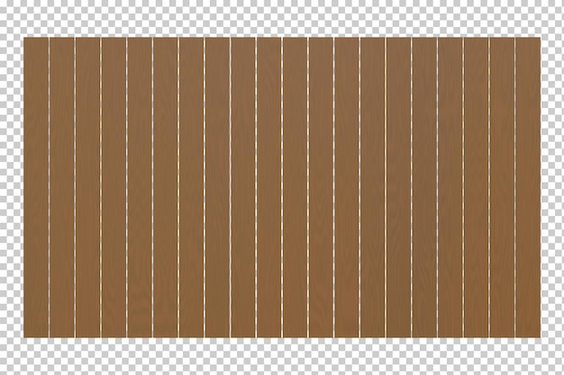 PSD piso de tablones de madera renderizado 3d aislado