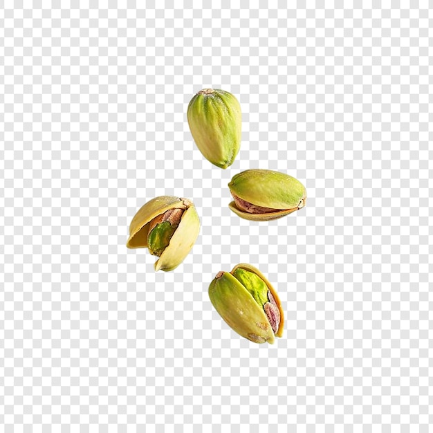 Pistacchio isolato su sfondo trasparente