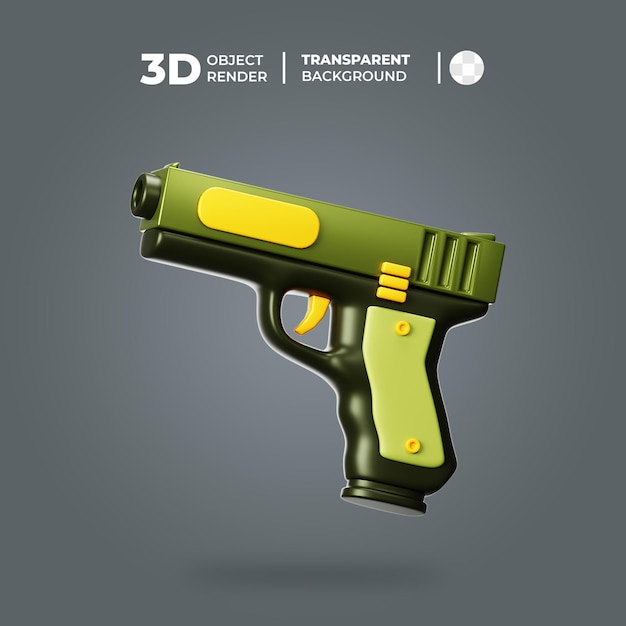 PSD pistolet 3d