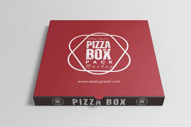 PSD pizza-box-modell