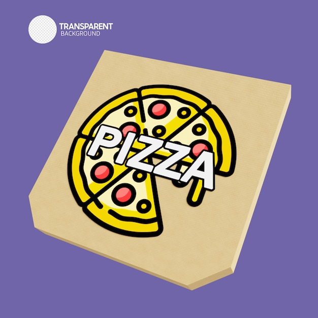 PSD pizza box