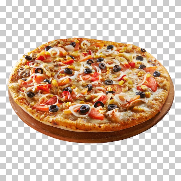 pizza isolado fundo transparente
