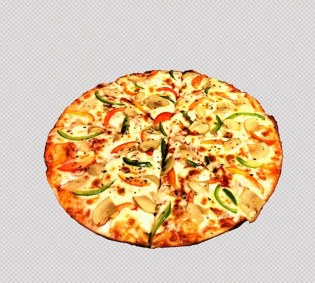 PSD pizza-png-hintergrund