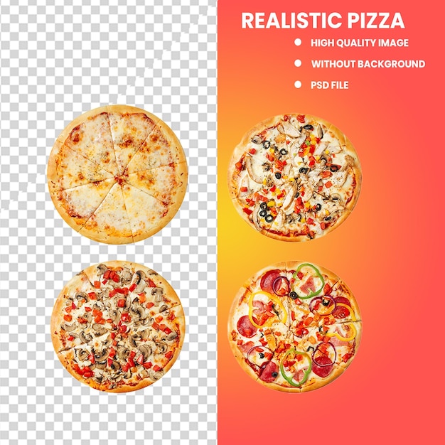 Pizza realista em Papua Nova Guiné