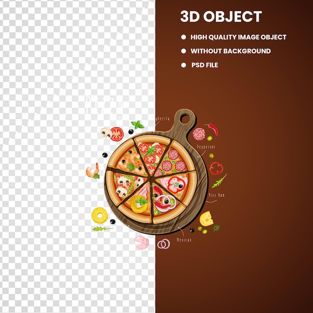 PSD pizza