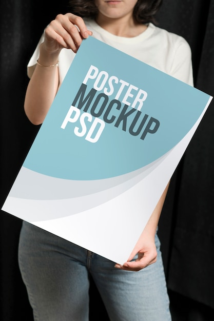 PSD plakatmodell