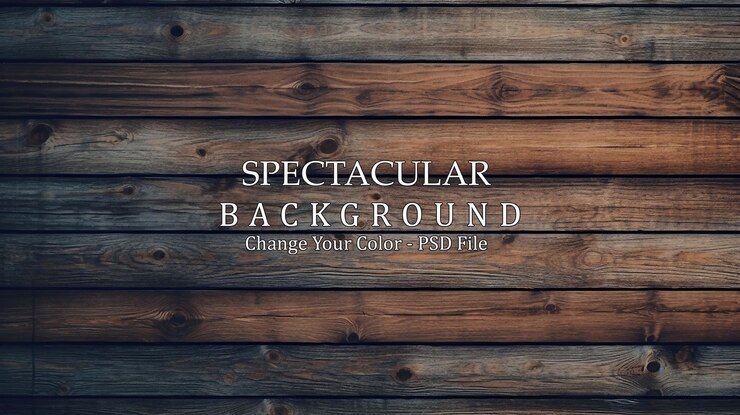 PSD planche di legno rustiche scure sfondo per texture e disegni