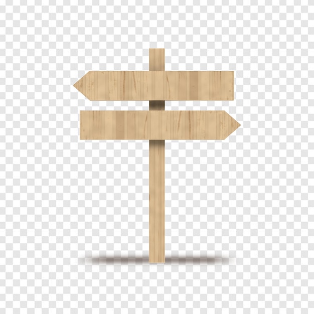 planches de direction en bois