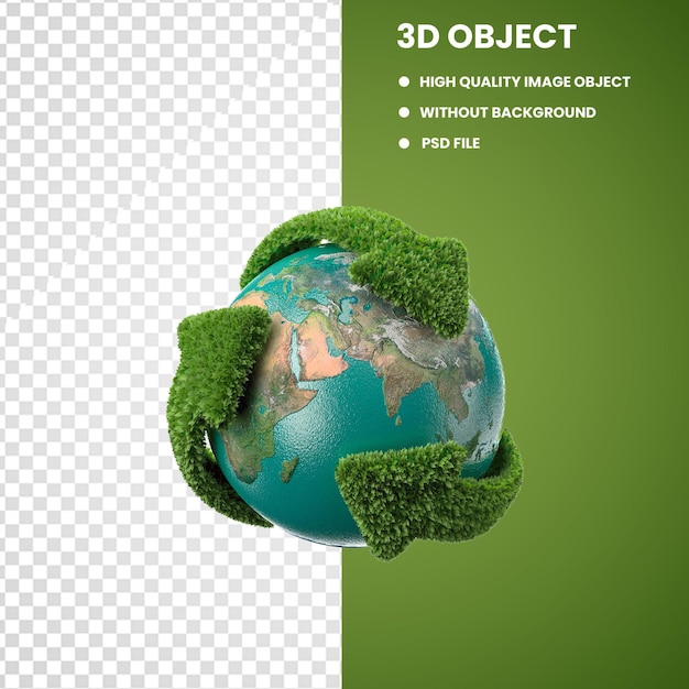 Planeta Terra verde