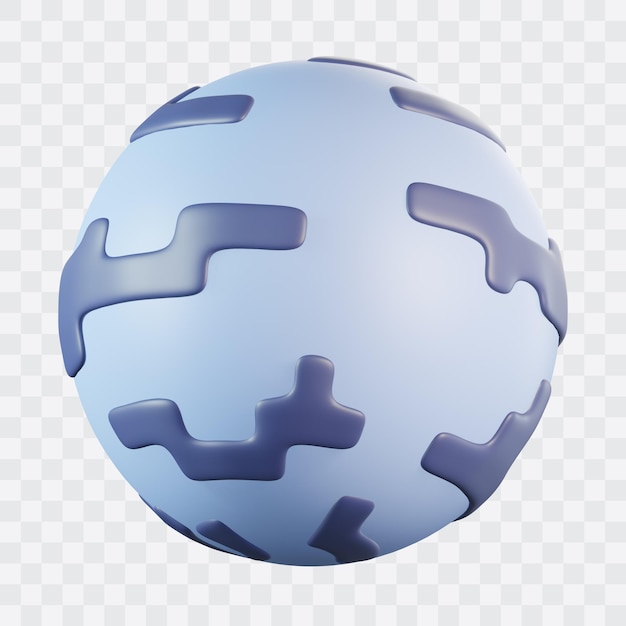 planeta, venus, espacio, 3d, icono