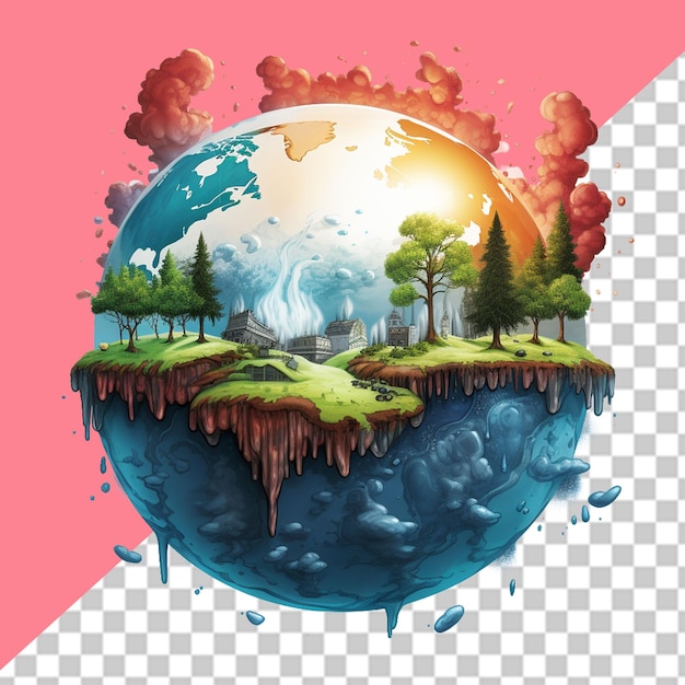 PSD planeten-erde png-bild