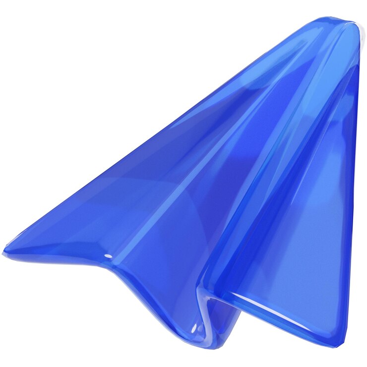 PSD plano de papel objeto de red de comunicación 3d