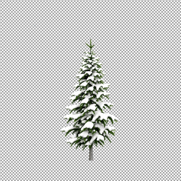 Planta bonita em renderização 3D isolada