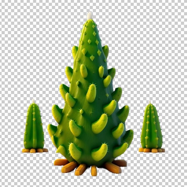 PSD una planta de cactus linda en png