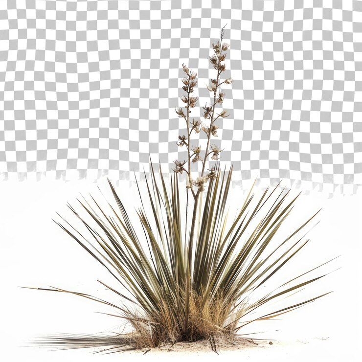 PSD una planta está en frente de un fondo a cuadros con una pequeña planta en ella