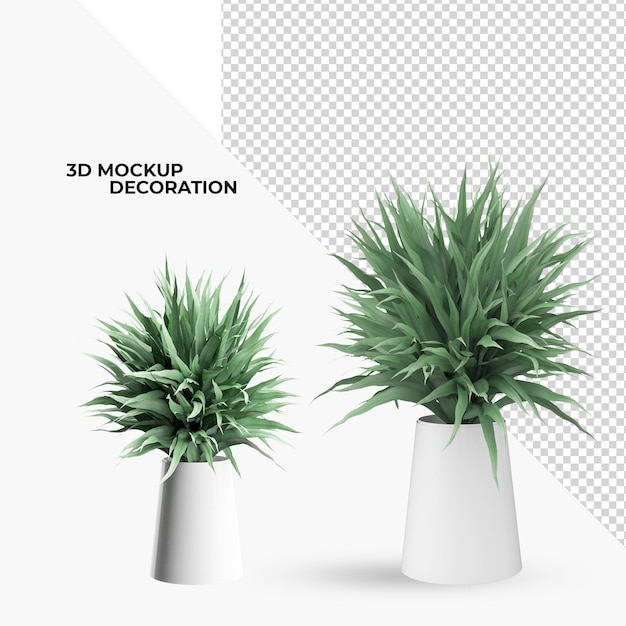 Planta en maceta decoración e interiorismo