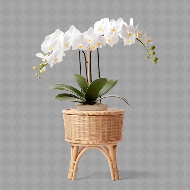 PSD une plante avec un pot de fleurs qui dit 