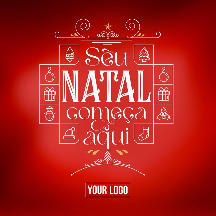 PSD plantilla de alimentación de redes sociales su navidad comienza aquí