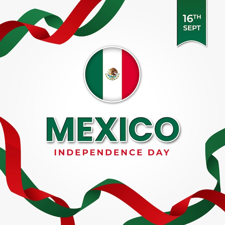 PSD plantilla de banner de diseño del día de la independencia de méxico archivo psd editable en photoshop con bandera de méxico