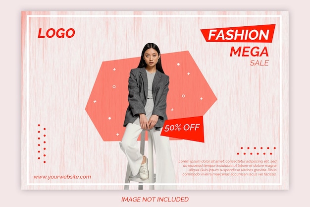 plantilla de banner de promoción de ventas instantáneas