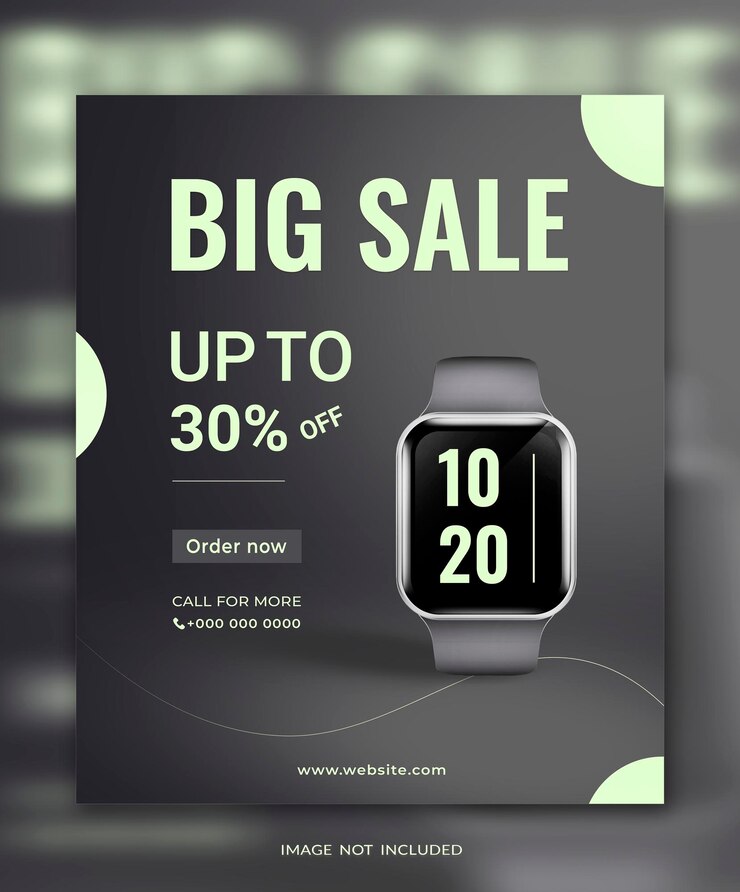 PSD plantilla de banner de publicidad de productos con descuento especial en las redes sociales