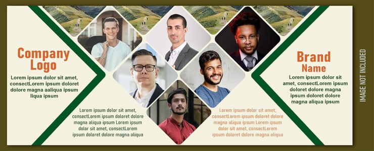 PSD plantilla de banner