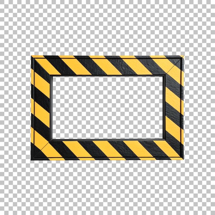 PSD plantilla de cuadro de advertencia