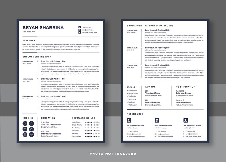 Plantilla de cv