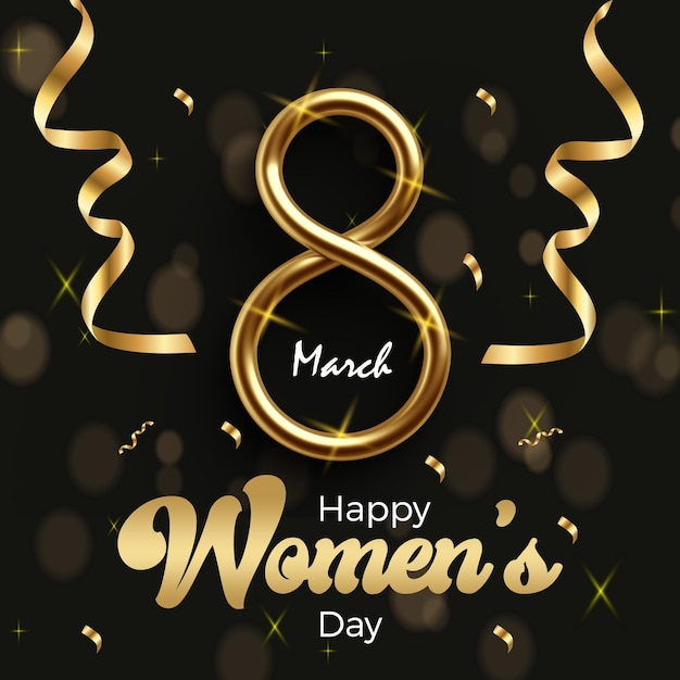 plantilla de día de la mujer