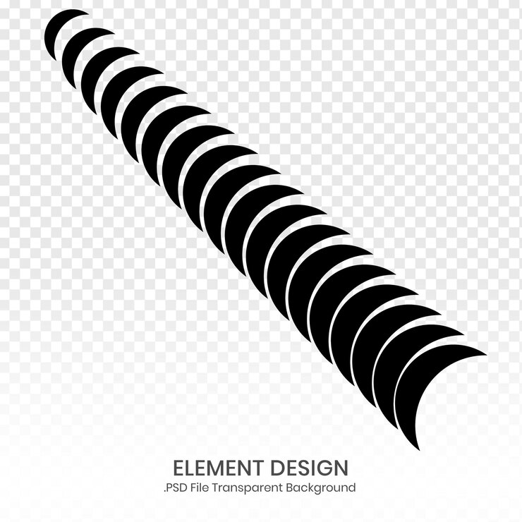 PSD plantilla de diseño de ornamento de dominó abstracto color negro