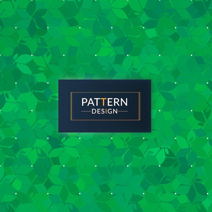 PSD plantilla de diseño de patrón