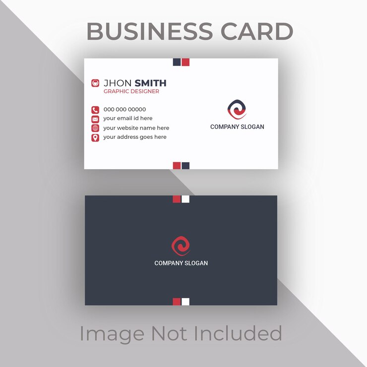 PSD plantilla de diseño de tarjeta de visita. diseño de tarjeta de identidad moderna.