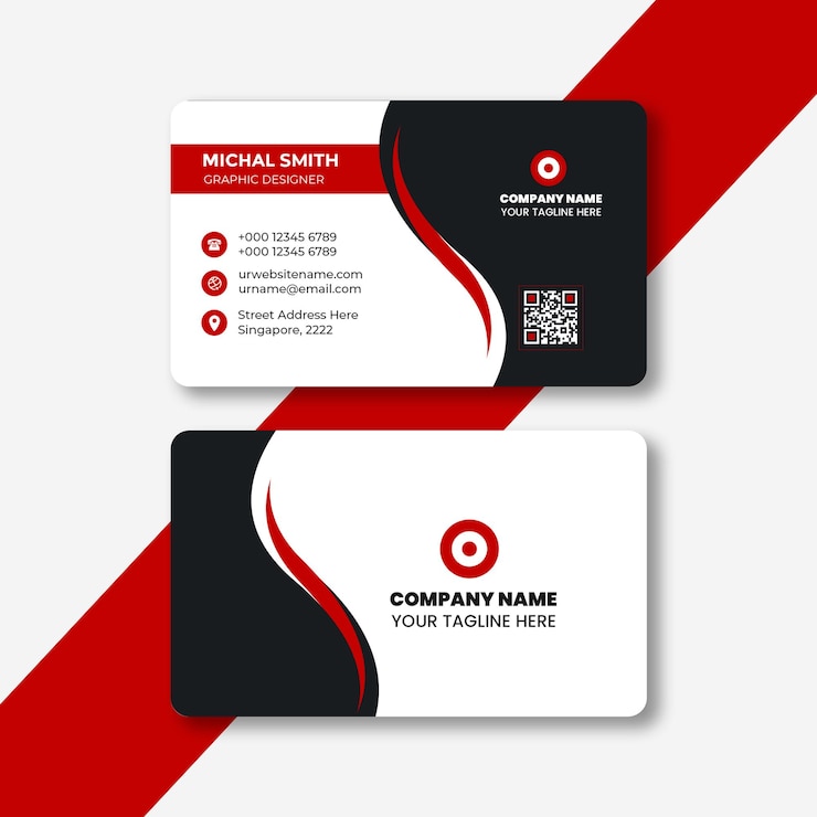 PSD plantilla de diseño de tarjetas de visita creativas profesionales