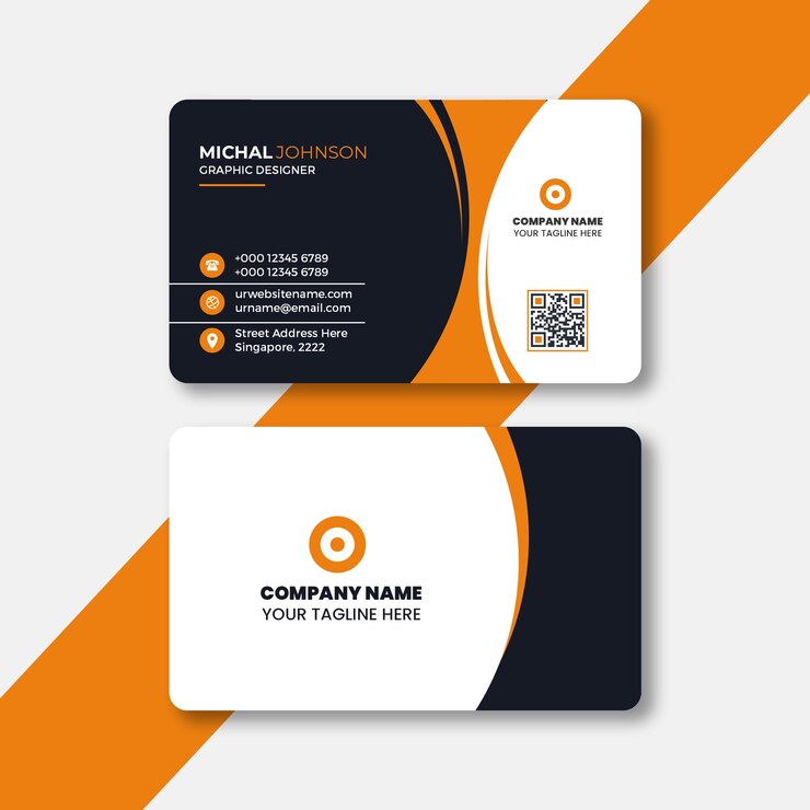 PSD plantilla de diseño de tarjetas de visita creativas profesionales