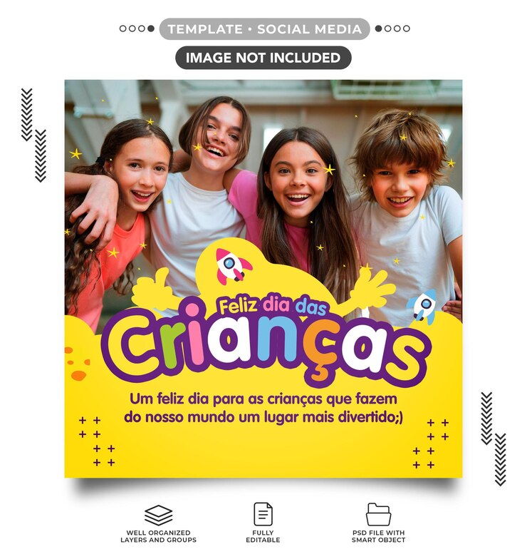 PSD plantilla de feed de instagram del día del niño feliz para tributos