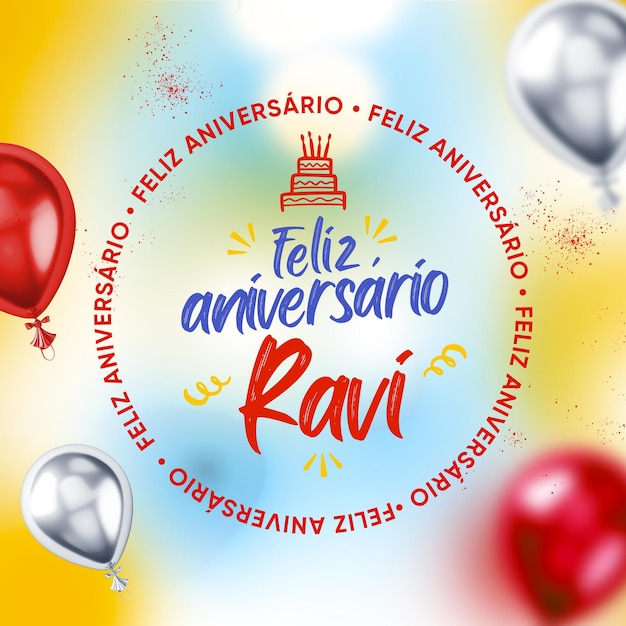 Plantilla de feliz cumpleaños para niños