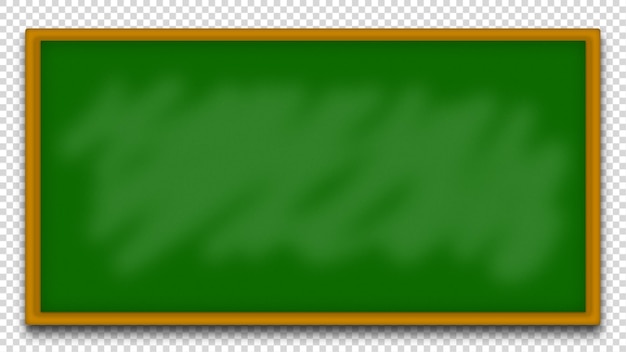 Plantilla de fondo de pizarra verde vacía